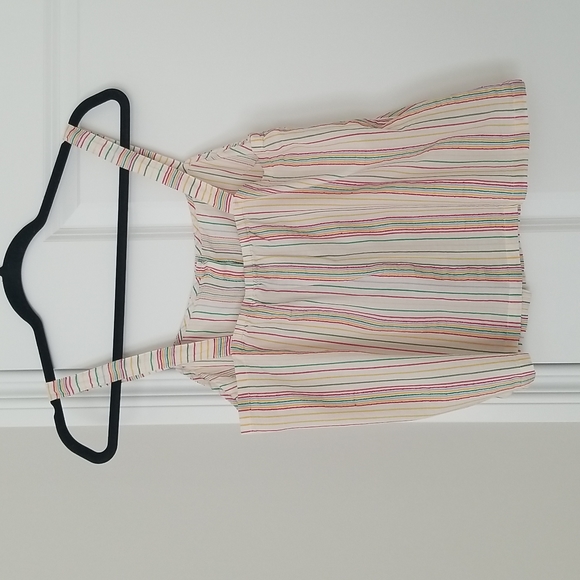 Madewell NWOT striped button down tank size Medium - Picture 3 of 7